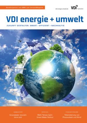 Titelblatt von VDI energie + umwelt